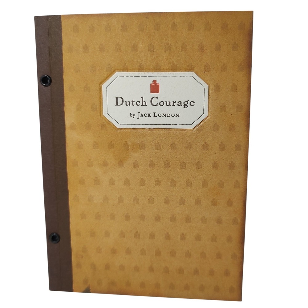 Dutch Courage By Jack London Book Limited Edition 57 Out of 350 Signed Twice‎